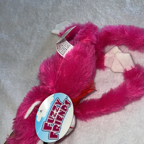 Fuzzy Friends Soft Plush Hanging Monkey - Picture 6 of 9